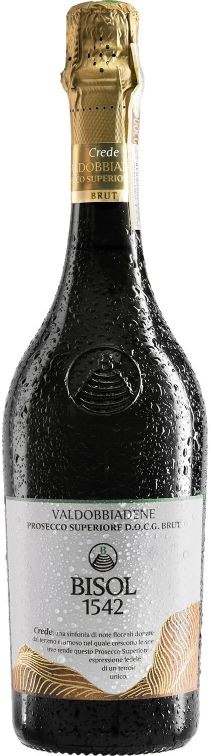Bisol Crede Brut Valdobbiadene Prosecco Superiore DOCG 2025