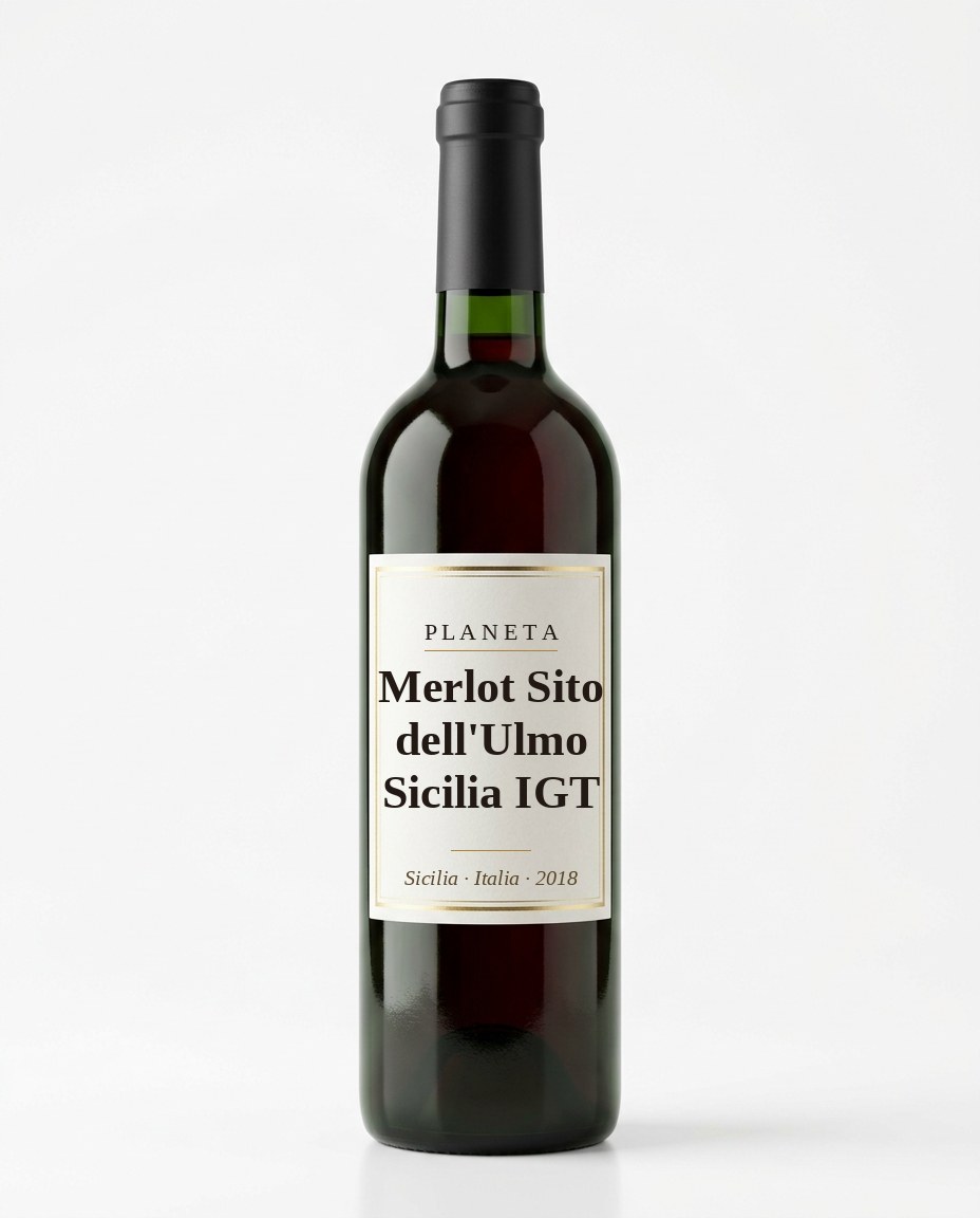Merlot Sito dell'Ulmo Sicilia IGT