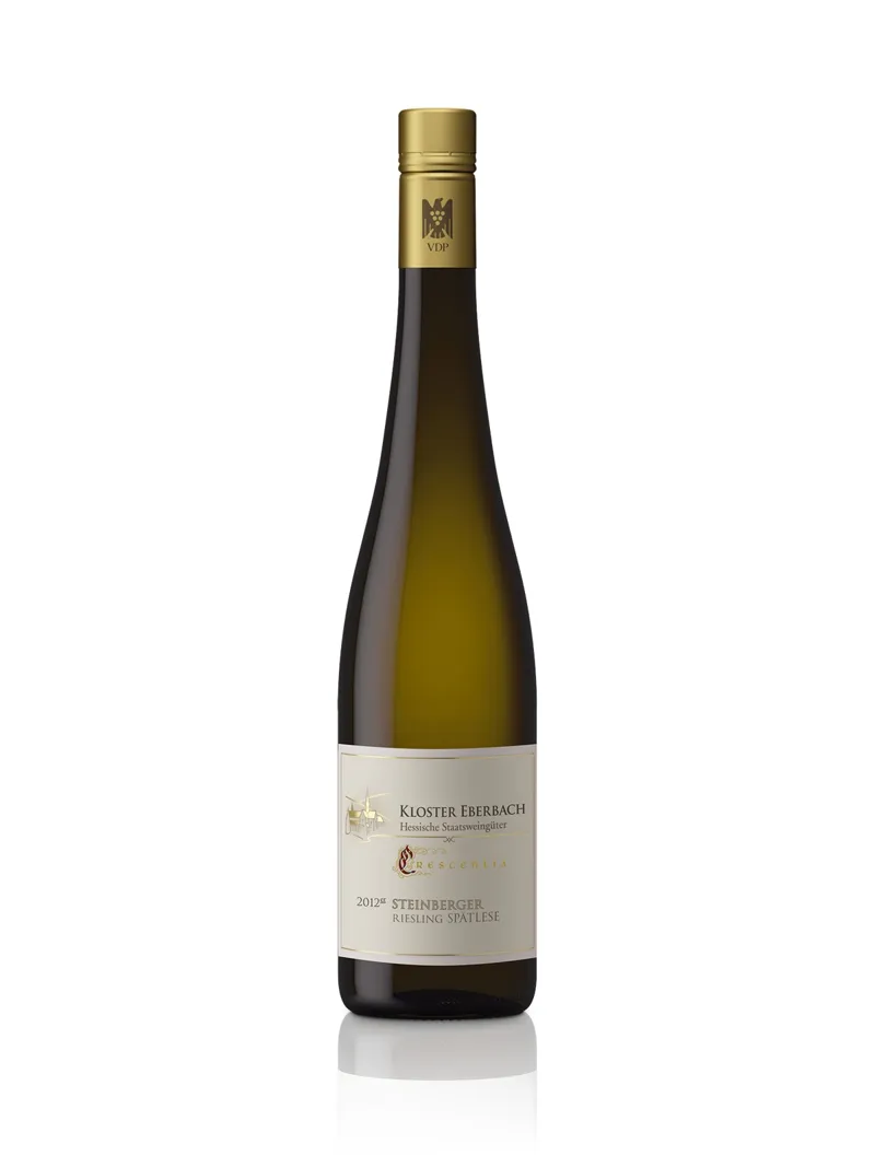 Kloster Eberbach Steinberger Riesling Spätlese Crescentia Goldkapsel 2012
