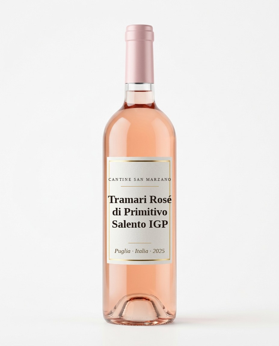 Tramari Rosé di Primitivo Salento IGP