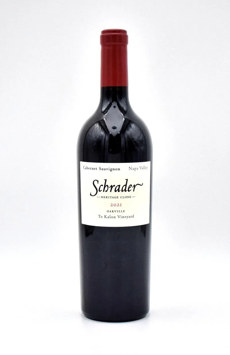 Schrader Cellars To Kalon Vineyard Heritage Clone 2021