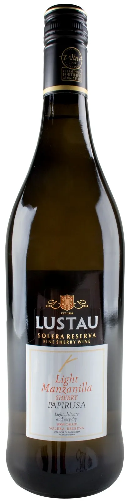 Lustau Solera Familiar Manzanilla Papirusa