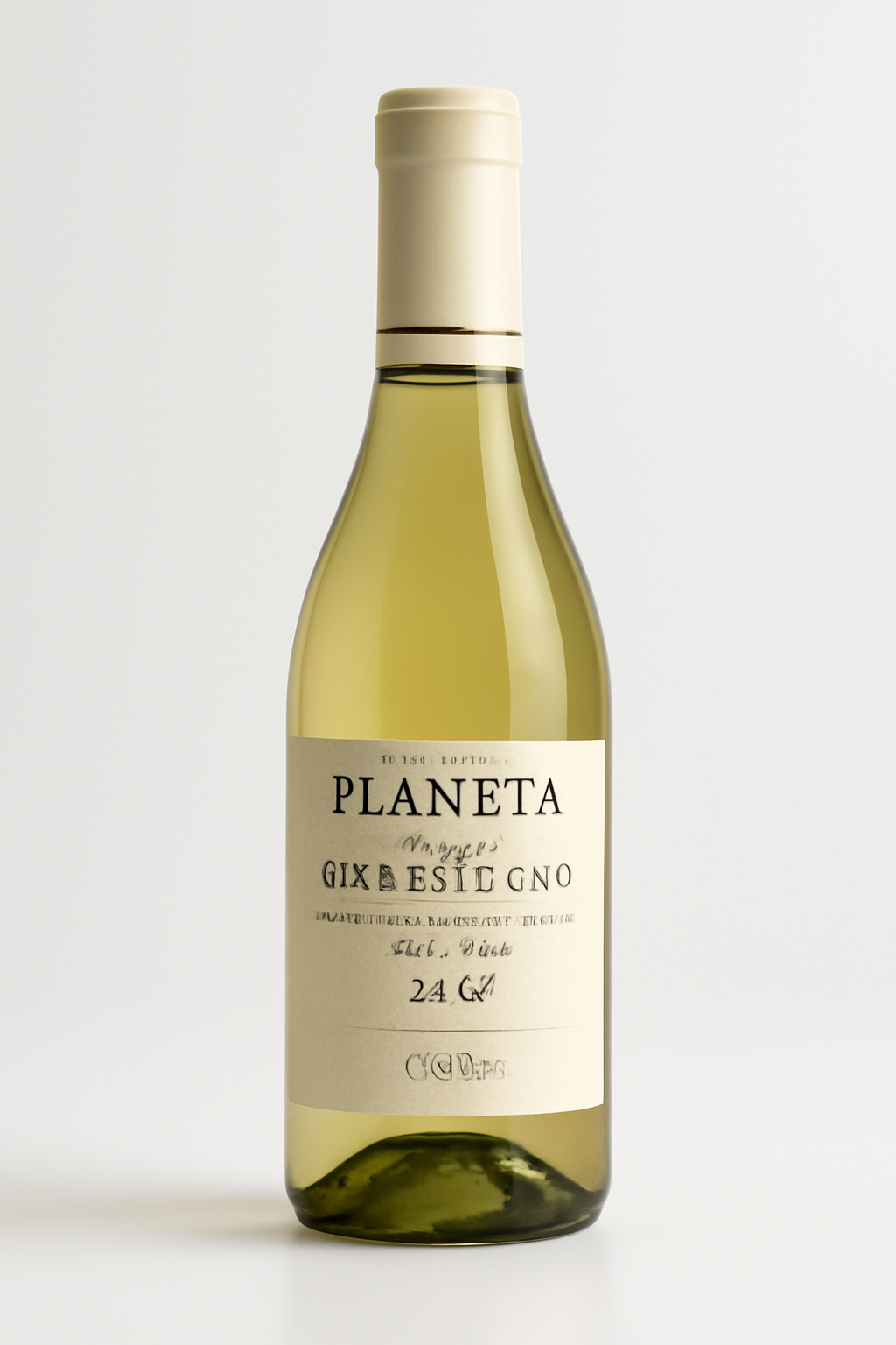 Chardonnay, Sicilia Menfi DOC, halbe Flasche