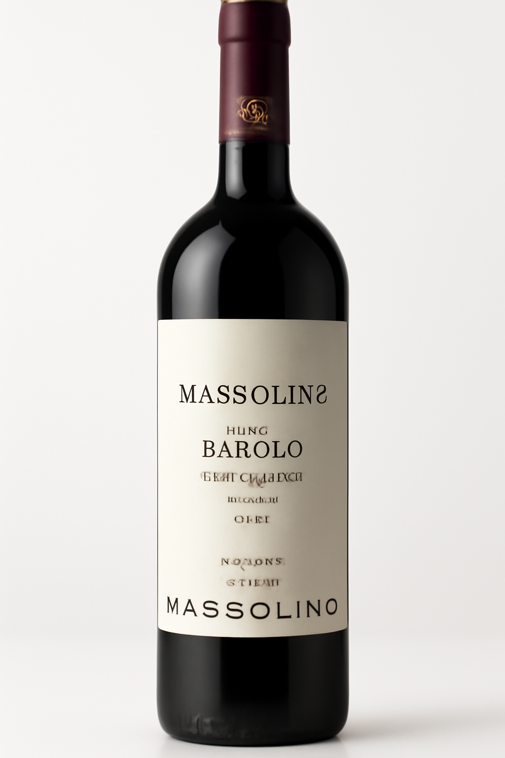 BAROLO Ris., Vigna Rionda Riserva, et. nera
