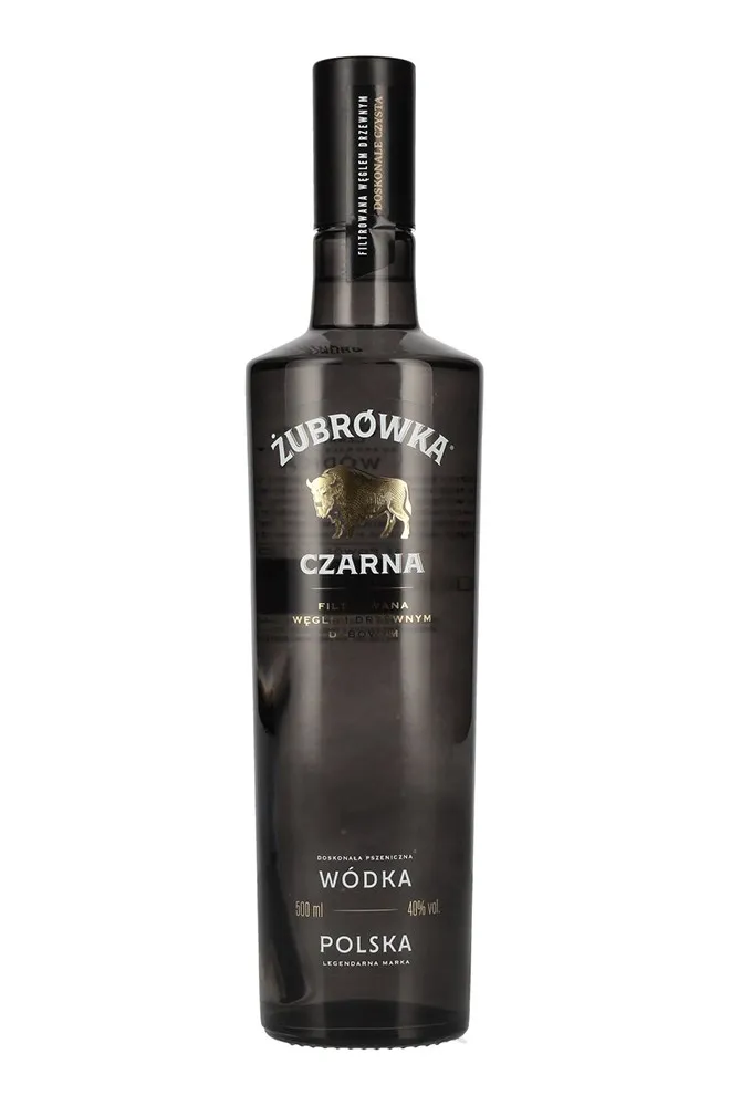 Zubrowka Żubrówka Czarna  Vodka