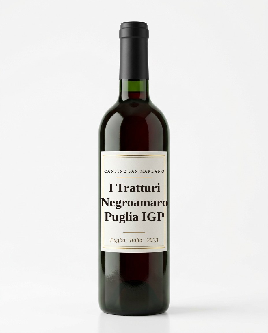 I Tratturi Negroamaro Puglia IGP