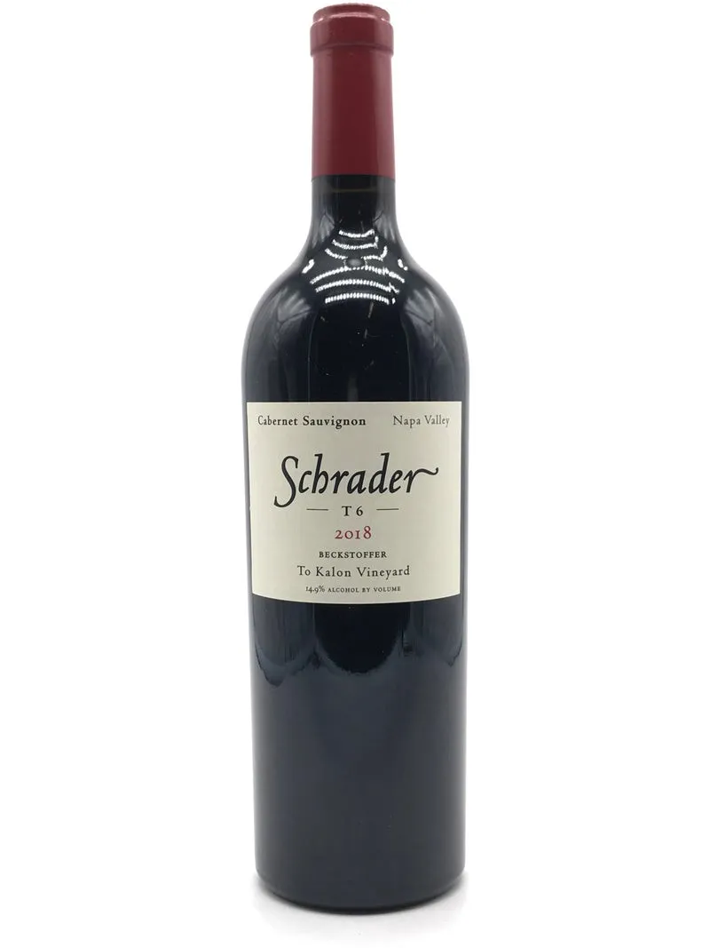 Schrader Cellars To Kalon Vineyard T6 2018