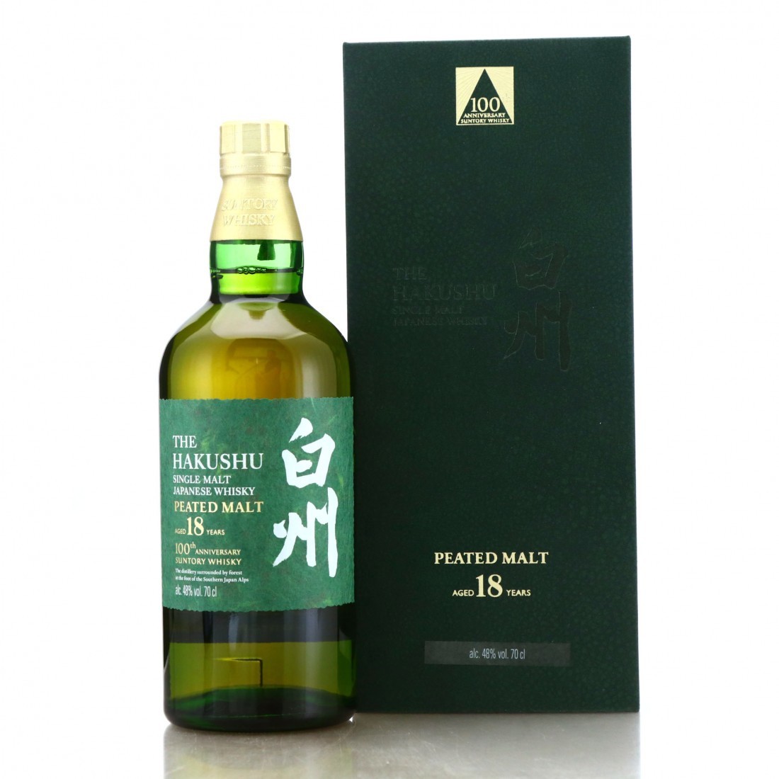 Suntory Suntory Hakushu 18 Years Old 100th Anniversary Peated