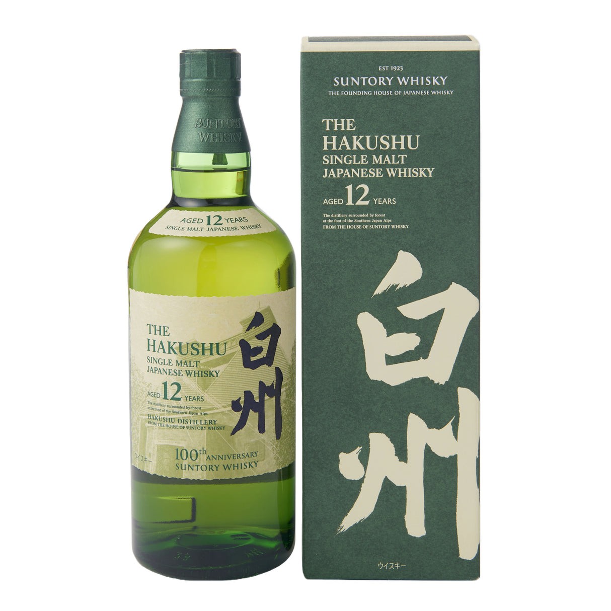 Suntory Suntory Hakushu 12 Years Old 100th Anniversary