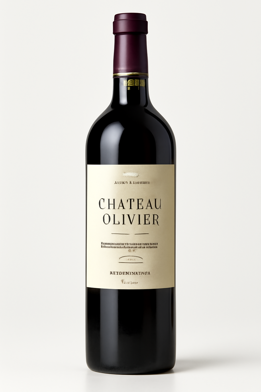 Château Olivier AOC, Pessac Léognan Rouge, AOC